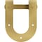Ekena Millwork Premium Horseshoe Roller Hanger w/ Bolts for Barn Door for 1 3/8" Doors, Jacob's Gold GB60013R2JG - alternate 1